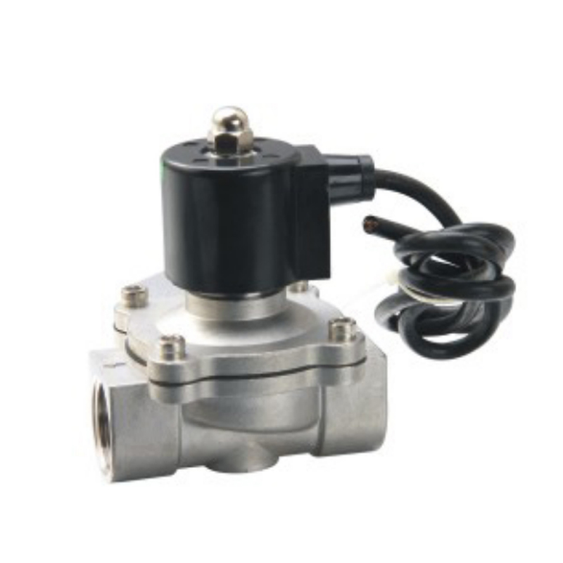 2S Siri 2 Kedudukan Injap Solenoid Keluli Tahan Karat 2 Hala