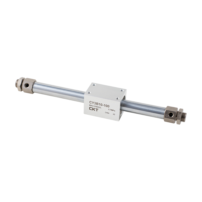 Siri CY3B/CY3R Magnetic Coupled Rodless Cylinder Jenis Asas/Jenis Pemasangan Terus